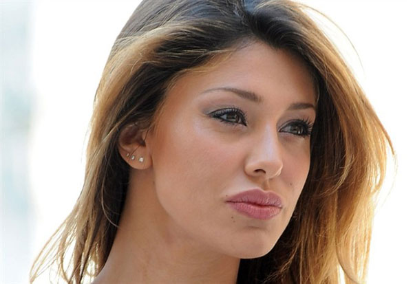 Belen Rodriguez e Raffaella Fico con capelli luminosi durante la gravidanza