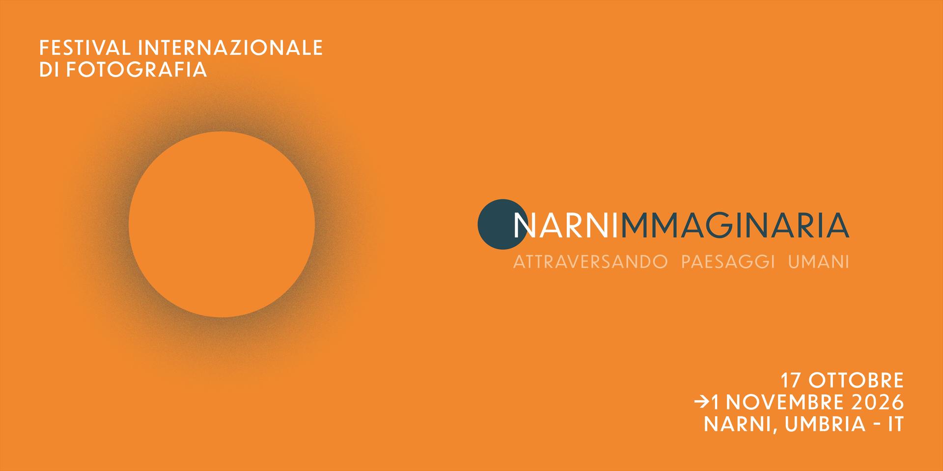 A Narni dal 17 ottobre l’XI edizione di NARNIMMAGINARIA, Festival Internazionale di Fotografia