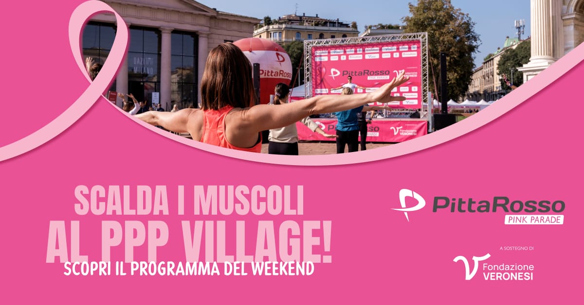 PittaRosso Pink Parade 2026: il weekend milanese dedicato a prevenzione e solidarietà in rosa
