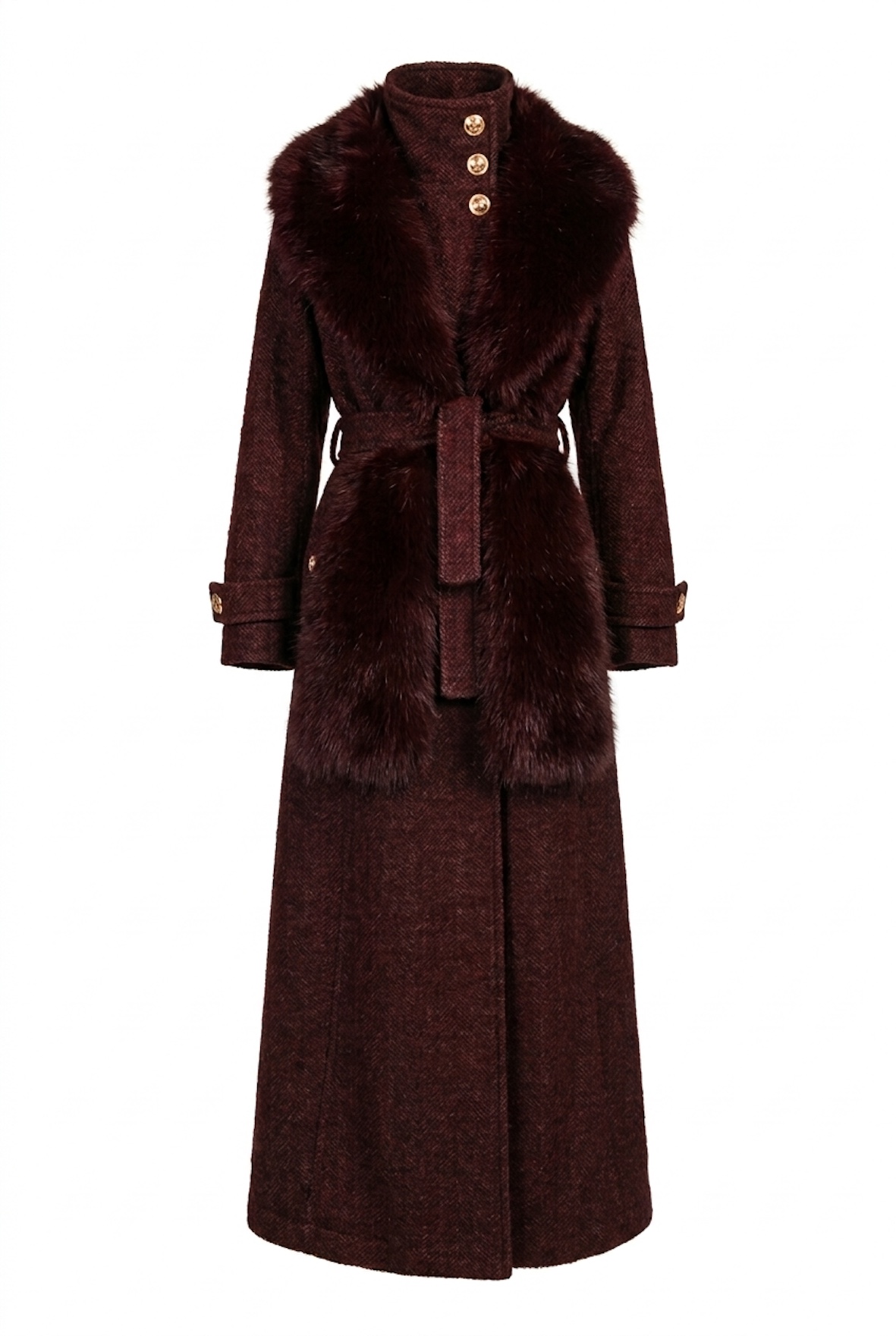 BABYLON veste il burgundy, il colore protagonista della stagione — Foto: ufficio stampa Claudio Leoni Public Relations