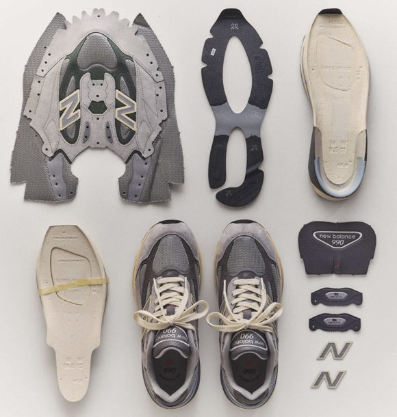 New Balance lancia la Made in USA 990v7: un’evoluzione di qualità e stile