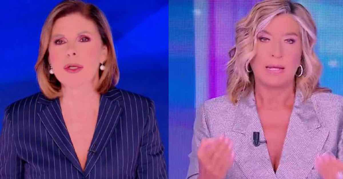 Myrta Merlino e Bianca Berlinguer senza luci in faccia ecco come sono 